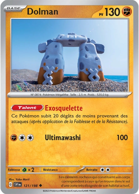 Carte Pokémon Dolman 121/198 SV1 EV01 LorenZone