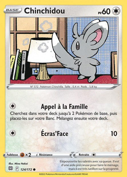 Carte Pokémon Chinchido 124/172 BRS EB09 LorenZone