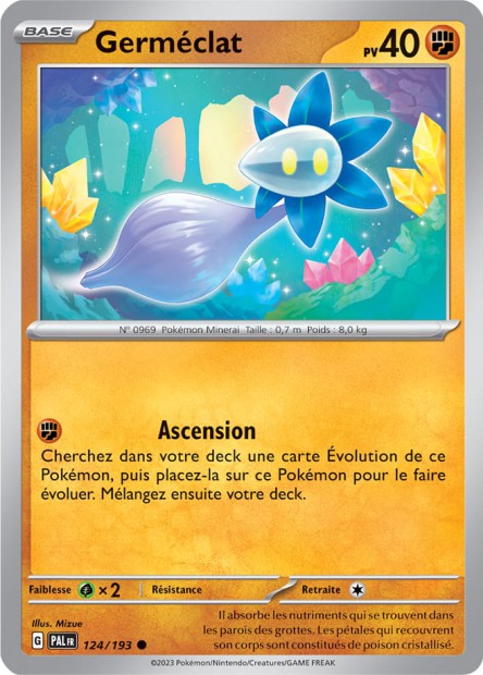 Carte Pokémon Germéclat 124/193 PAL EV02 LorenZone