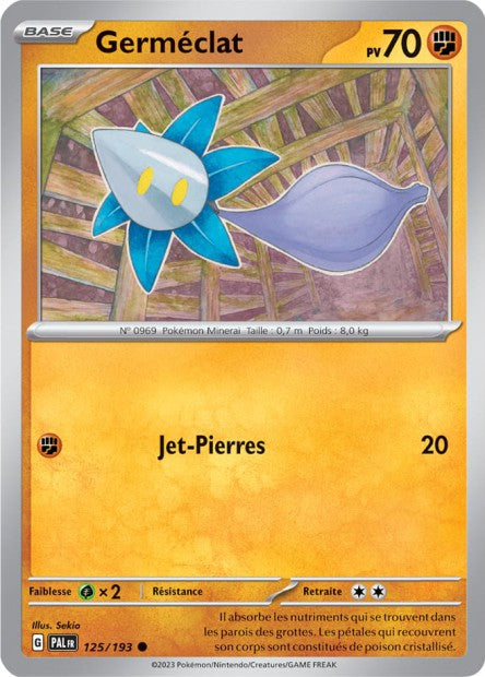 Carte Pokémon Germéclat 125/193 PAL EV02 LorenZone