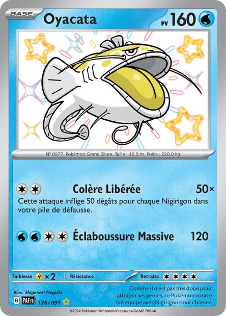 Carte Pokémon Oyacata 126/091 Destinees de Palea EV4_5 LorenZone