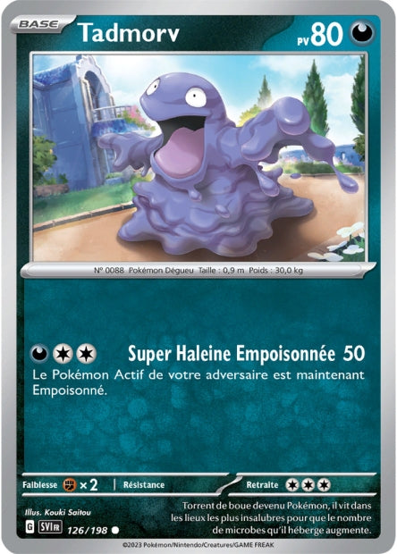 Carte Pokémon Tadmorv 126/198 SV1 EV01 LorenZone