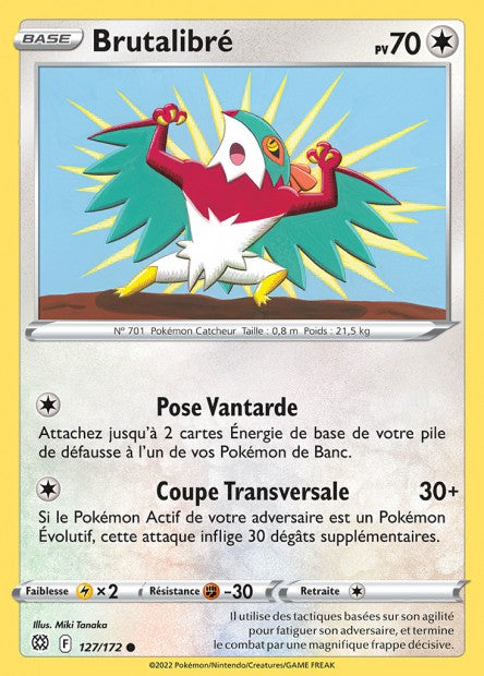 Carte Pokémon Brutalibré 127/172 BRS EB09 LorenZone