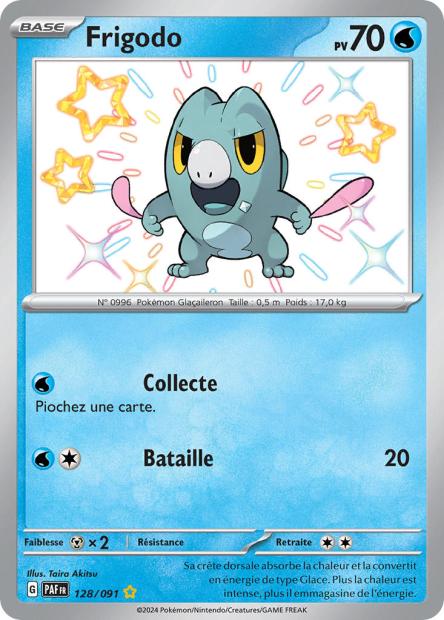 Carte Pokémon Frigodo 128/091 Destinees de Palea EV4_5 LorenZone