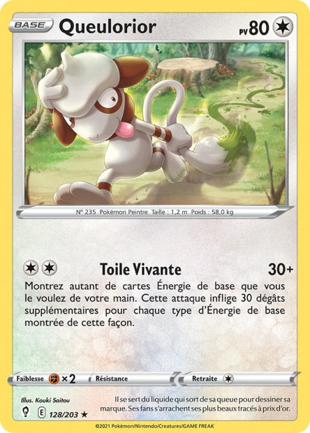Carte Pokémon Queulorior 128/203 EVS EB07 LorenZone