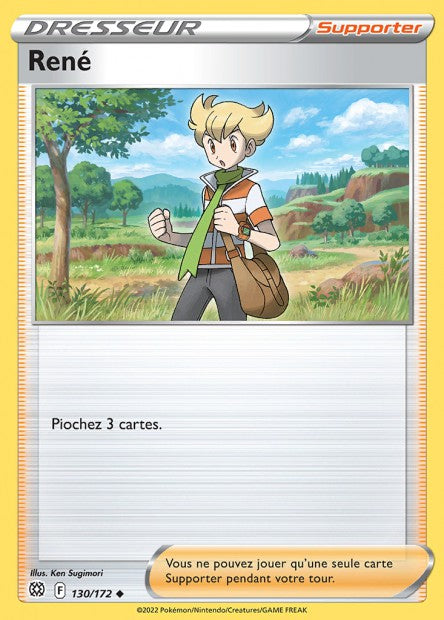 Carte Pokémon René 130/172 BRS EB09 LorenZone