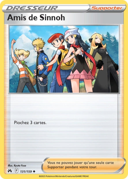 Carte Pokémon Amis de Sinnoh 131/159 CRZ EB12_5 LorenZone