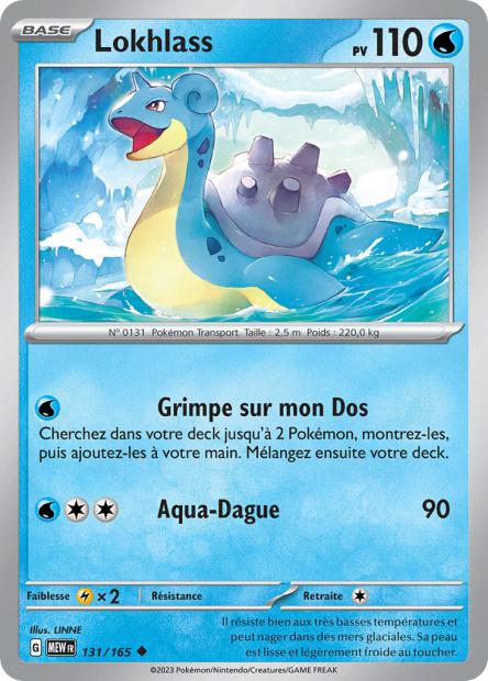 Carte Pokémon Métamorph 132/165 MEW 151 EV3_5  Neuf FR LorenZone