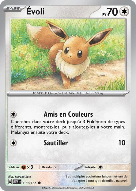 Carte Pokémon Aquali 134/165 MEW 151 EV3_5  Neuf FR LorenZone