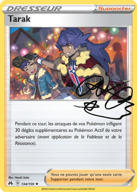 Carte Pokémon Tarak 134/159 CRZ EB12_5 LorenZone