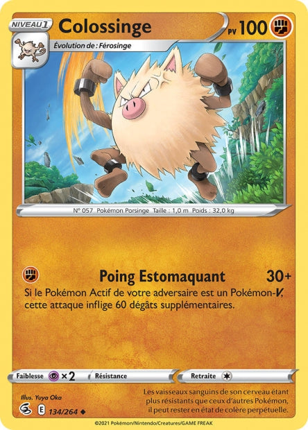 Carte Pokémon Colossinge 134/264 FST EB08 LorenZone