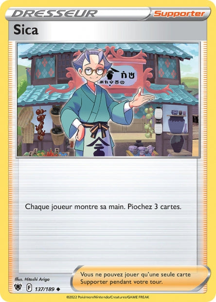 Carte Pokémon Sica 137/189 ASR EB10 LorenZone