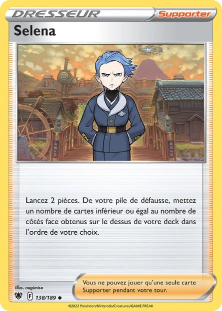 Carte Pokémon Selena 138/189 ASR EB10 LorenZone