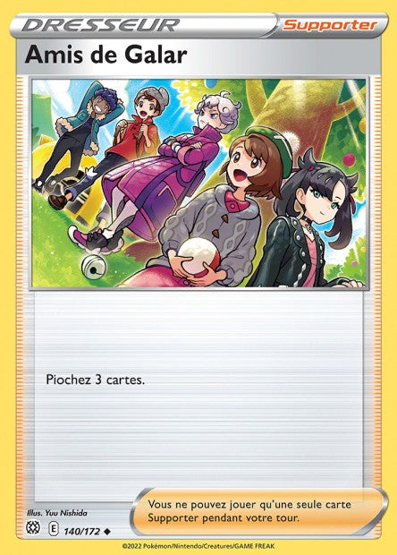 Carte Pokémon Amis Galar 140/172 BRS EB09 LorenZone