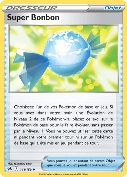 Carte Pokémon Super Bonbon 141/159 CRZ EB12_5 LorenZone