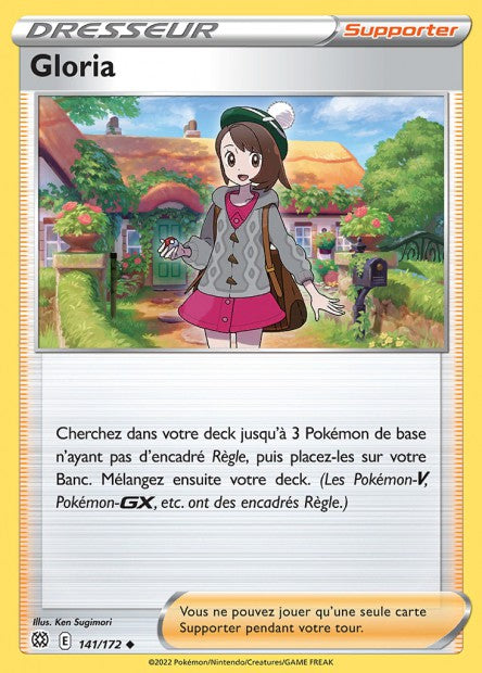 Carte Pokémon Gloria 141/172 BRS EB09 LorenZone
