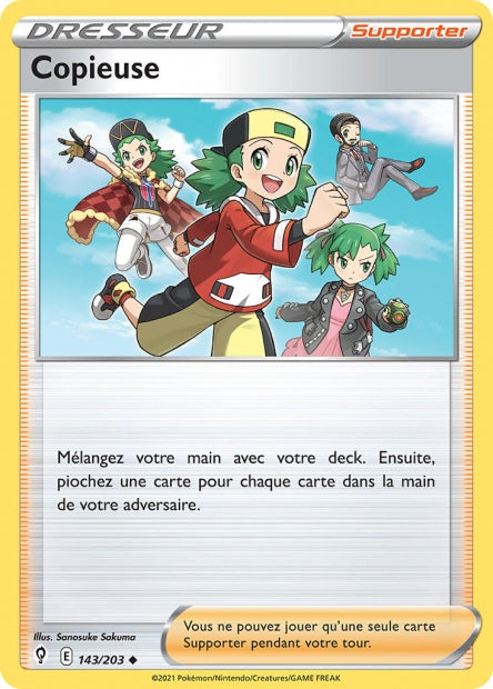 Carte Pokémon Copieuse 143/203 EVS EB07 LorenZone