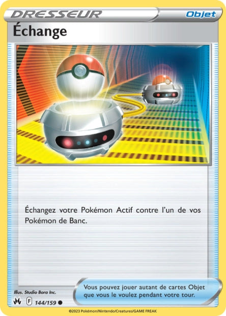 Carte Pokémon Échange 144/159 CRZ EB12_5 LorenZone
