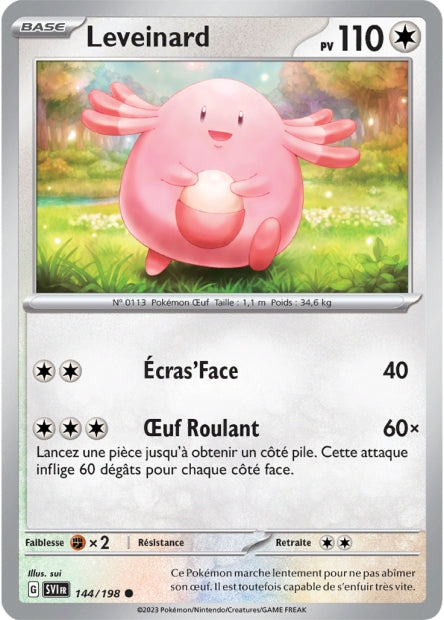 Carte Pokémon Leveinard 144/198 SV1 EV01 LorenZone