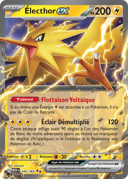 Carte Pokémon Sulfura 146/165 MEW 151 EV3_5  Neuf FR LorenZone