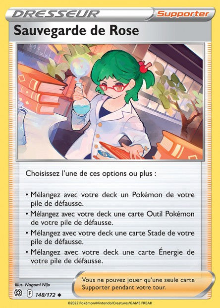 Carte Pokémon Sauvegarde de Base 148/172 BRS EB09 LorenZone