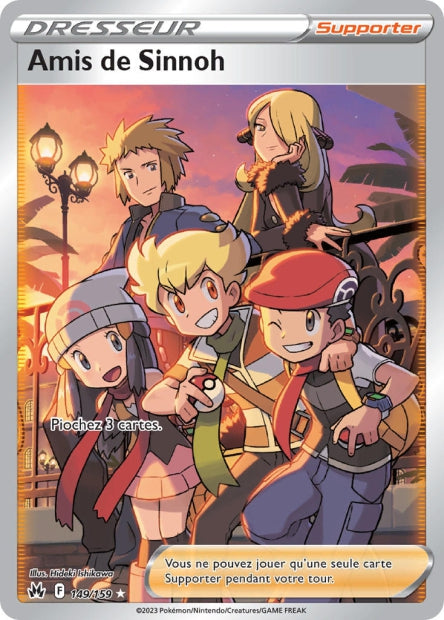 Carte Pokémon Amis de Sinnoh 149/159 CRZ EB12_5 LorenZone