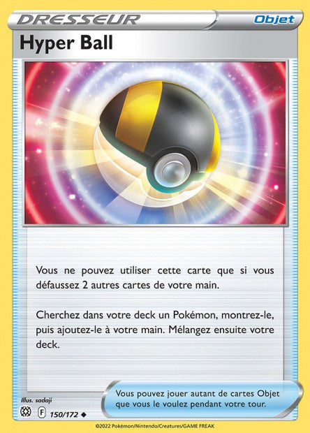 Carte Pokémon Hyper Ball 150/172 BRS EB09 LorenZone