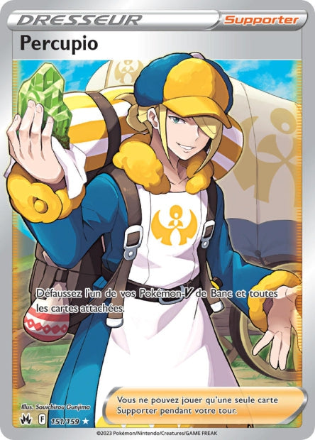 Carte Pokémon Percupio 151/159 CRZ EB12_5 LorenZone