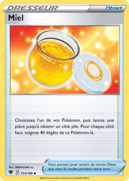 Carte Pokémon Miel 153/189 ASR EB10 LorenZone
