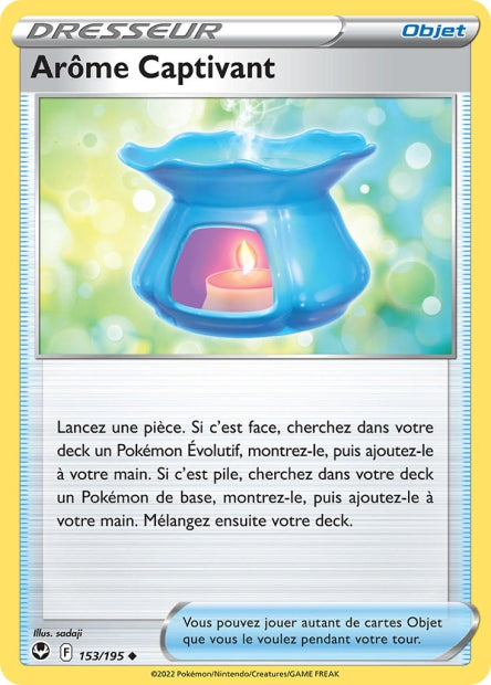 Carte Pokémon Arôme Captivant 153/195 SIT Tempete Argentee EB12 Neuf FR LorenZone