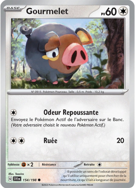 Carte Pokémon Gourmelet 154/198 SV1 EV01 LorenZone