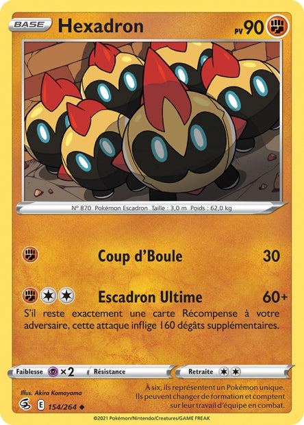 Carte Pokémon Hexadron 154/264 FST EB08 LorenZone