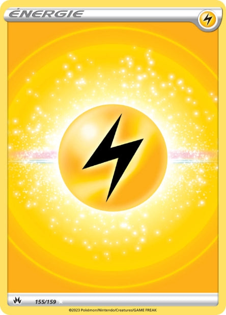 Carte Pokémon Énergie Électrique 155/159 CRZ EB12_5 LorenZone