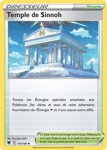 Carte Pokémon Temple de Sinnoh 155/189 ASR EB10 LorenZone