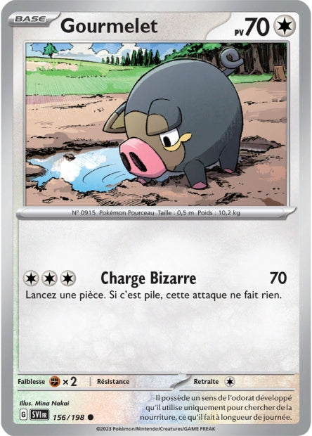 Carte Pokémon Gourmelet 156/198 SV1 EV01 LorenZone