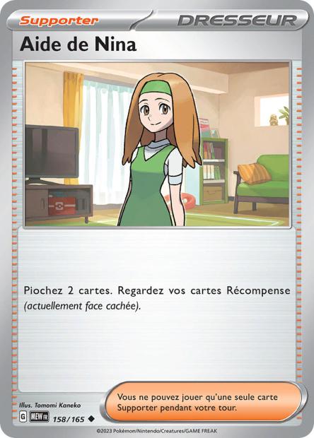 Carte Pokémon Stickers Énergie 159/165 MEW 151 EV3_5  Neuf FR LorenZone