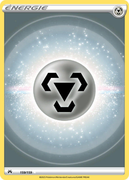 Carte Pokémon Énergie Métal 159/159 CRZ EB12_5 LorenZone