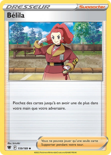 Carte Pokémon Bélila 159/189 ASR EB10 LorenZone