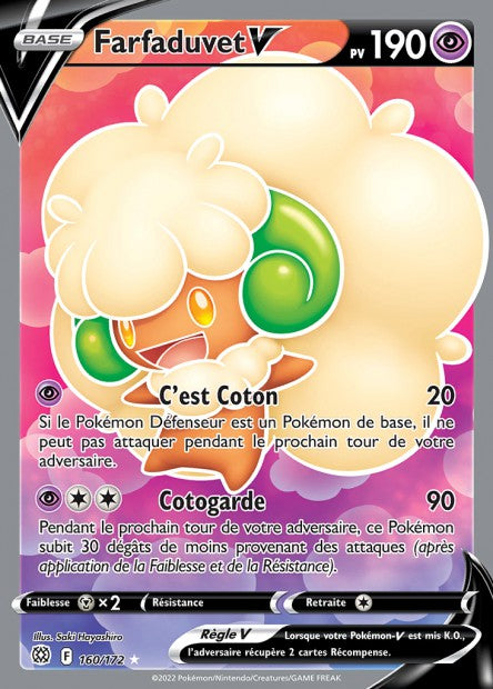 Carte Pokémon Farfaduvet V 160/172 BRS EB09 LorenZone