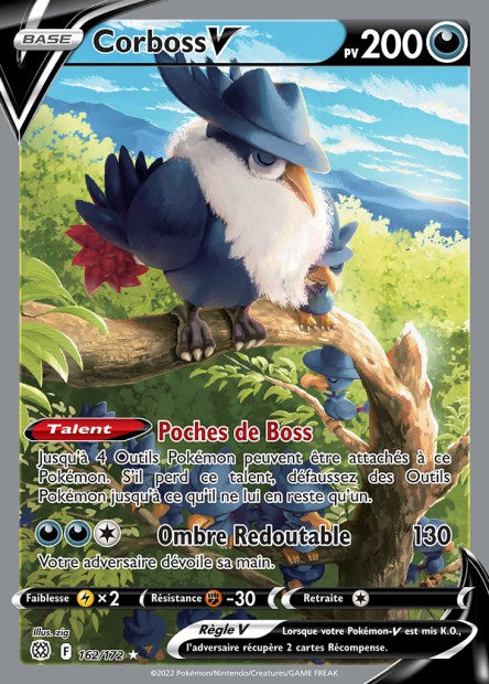 Carte Pokémon Corboss V 162/172 BRS EB09 LorenZone