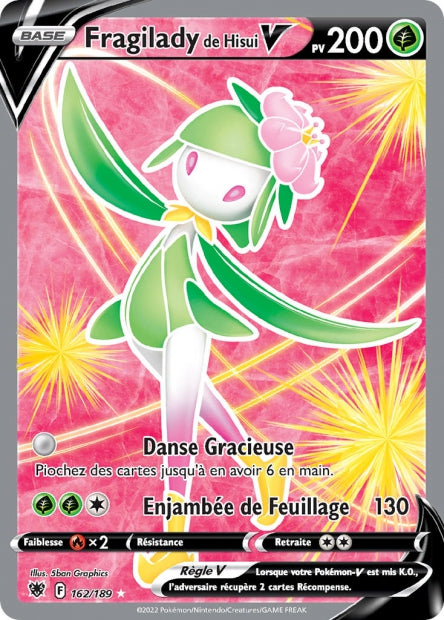 Carte Pokémon Fragilady de Hisui V 162/189 ASR EB10 LorenZone
