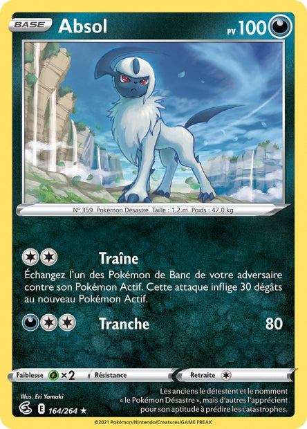 Carte Pokémon Absol 164/264 FST EB08 LorenZone