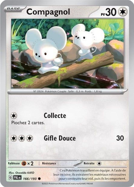 Carte Pokémon Compagnol 166/193 PAL EV02 LorenZone