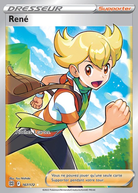 Carte Pokémon René 167/172 BRS EB09 LorenZone