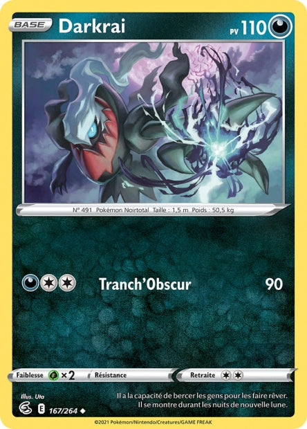 Carte Pokémon Darkrai 167/264 FST EB08 LorenZone