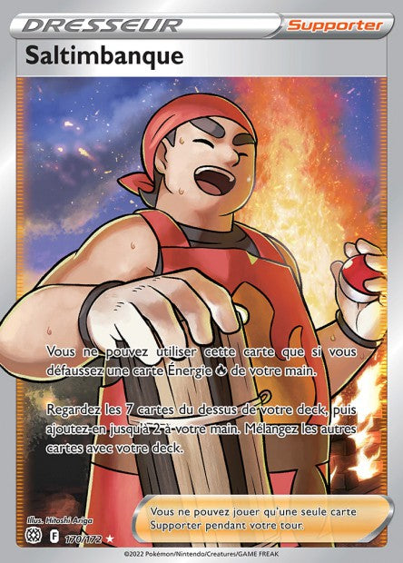 Carte Pokémon Saltimbanque 170/172 BRS EB09 LorenZone
