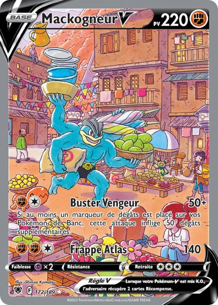 Carte Pokémon Mackogneur V 172/189 ASR EB10 LorenZone