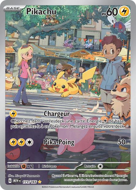 Carte Pokémon Psykokwak 175/165 MEW 151 EV3_5  Neuf FR LorenZone