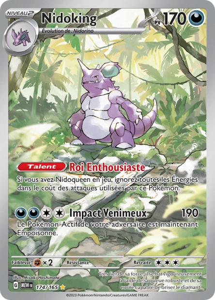 Carte Pokémon Têtarte 176/165 MEW 151 EV3_5  Neuf FR LorenZone