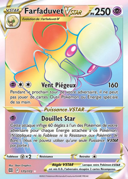 Carte Pokémon Farfaduvet VSTAR 175/172 BRS EB09 LorenZone